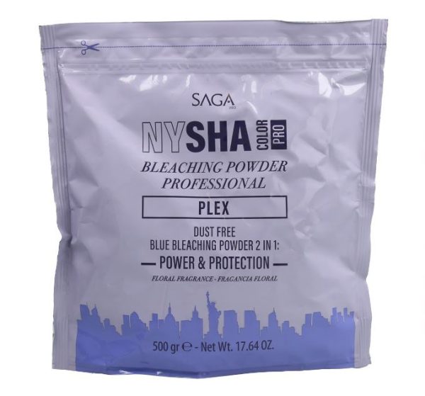 Saga Nysha Decoloracion Bleaching Powder Blue... 