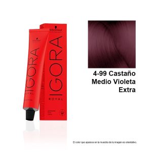 Schwarzkopf IGORA ROYAL tinte Profesional color 4-99