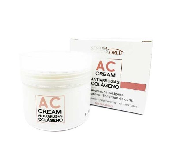 Crema facial AC Antiarrugas con colágeno